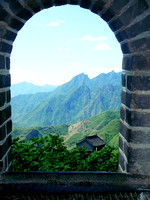 Great Wall Beijing window