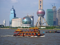 Shanghai China contrasts